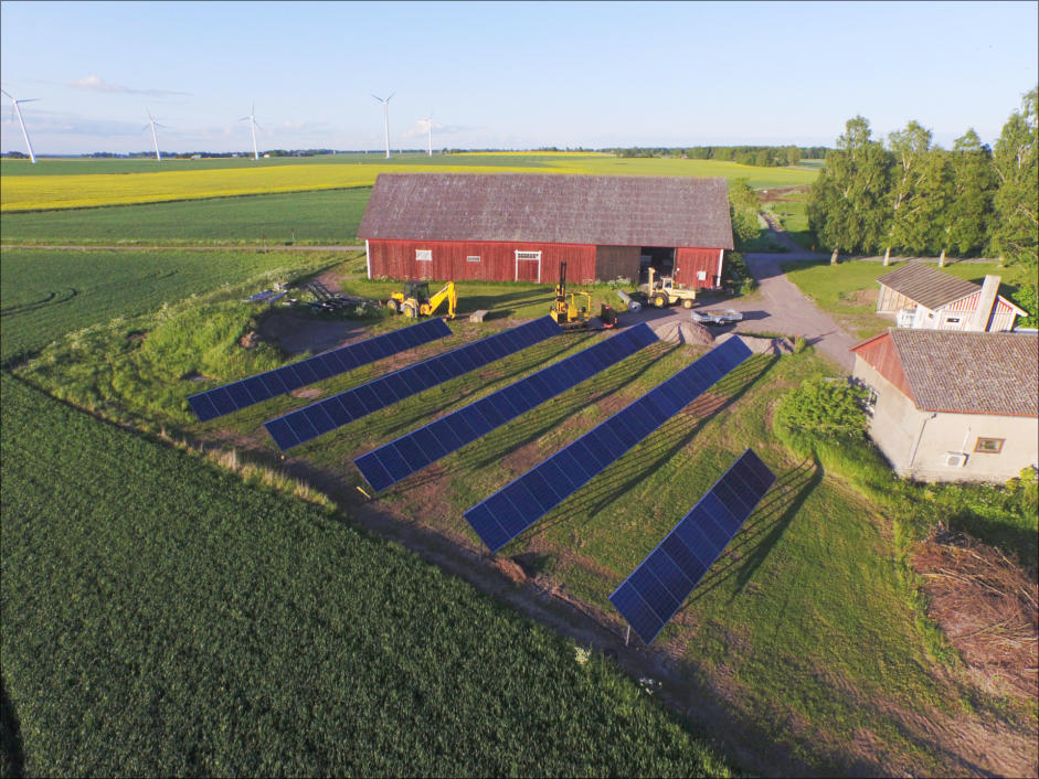 Solpark Häjla 100 moduler