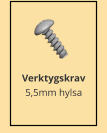 Verktygskrav 5,5mm hylsa